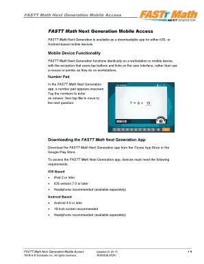 Image result for FASTT Math Next Generation