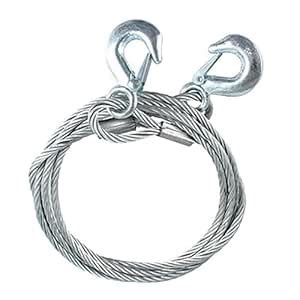 Kingsway Heavy Duty Car Towing Rope with Forged Hooks at Both The Ends ...