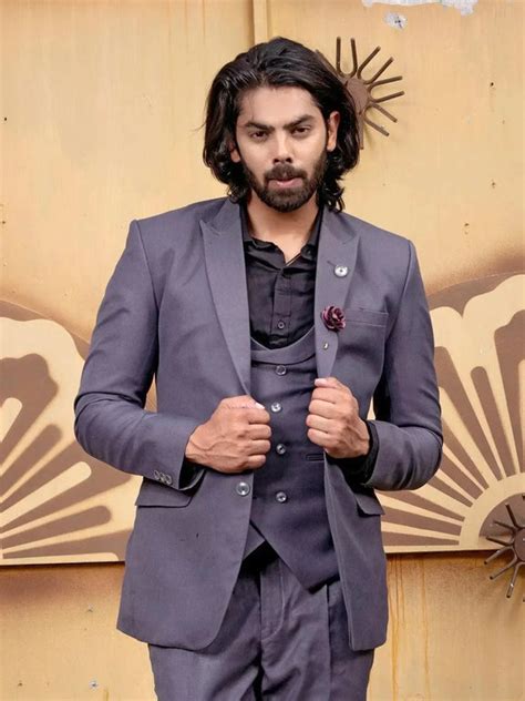 Opulent Dark Grey Color Men's Single Breasted Designer Suit - VJV Now ...