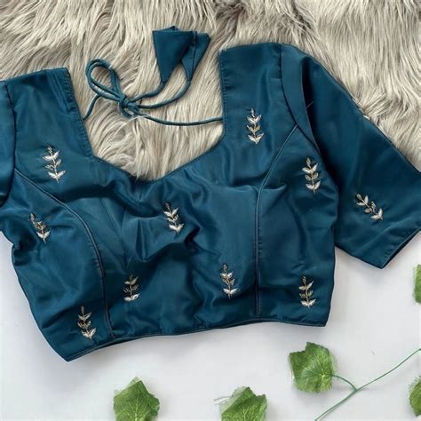 Tanvi Floral Silk Blouse – Kalyanja