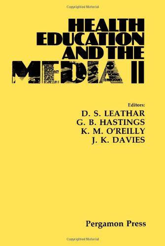 Buy Health Education and the Media 1985: International Conference ...
