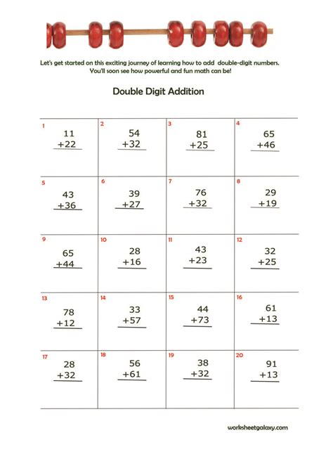 How to Add Double Didgit Numbers 的图像结果