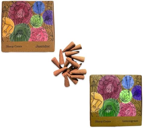 Phool - Mosquito Repellent | Pack of 2 (80 Organic Dhoop Cones | 2 ...