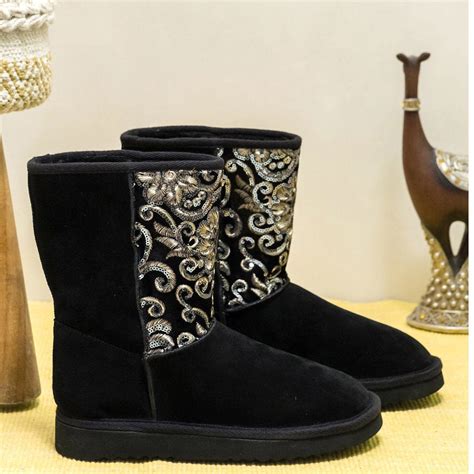 Discover Snug Boots for Women | Women's Snug Boots, Suede Leather Shoes ...