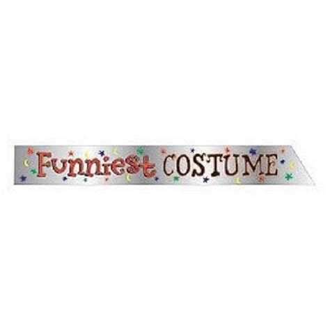 Buy Lot of 2 Halloween Party Funniest and Scariest Costume Award Sashes ...