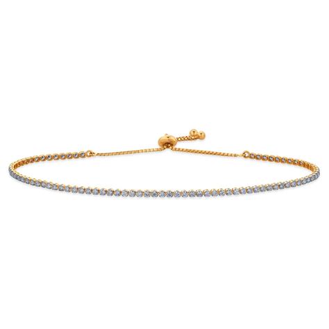 18 Karat Gold & Diamond Bracelet | Diamond - Reliance Jewels