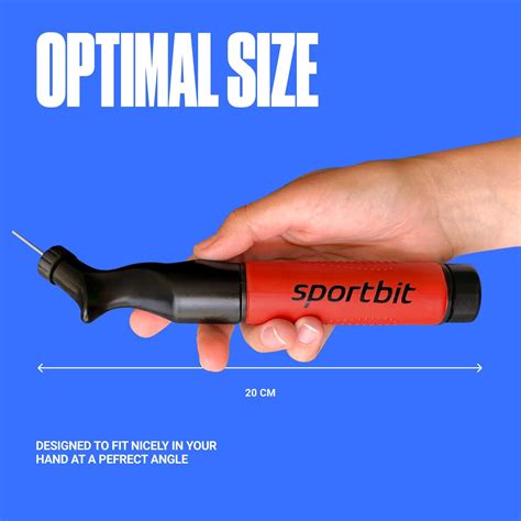 Buy SPORTBIT Ball Pump with 5 Needles - Push & Pull Inflating System ...