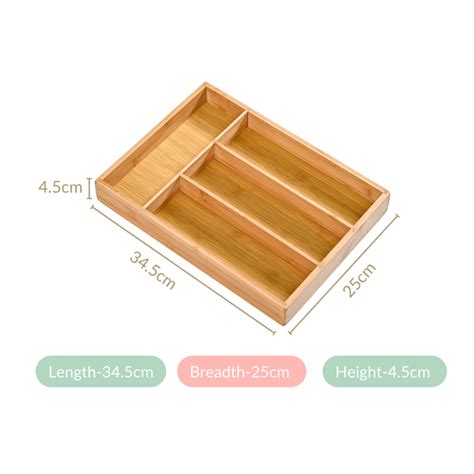 Wooden Kitchen Drawer Organiser For Cutlery Online - Premium Kitchen ...