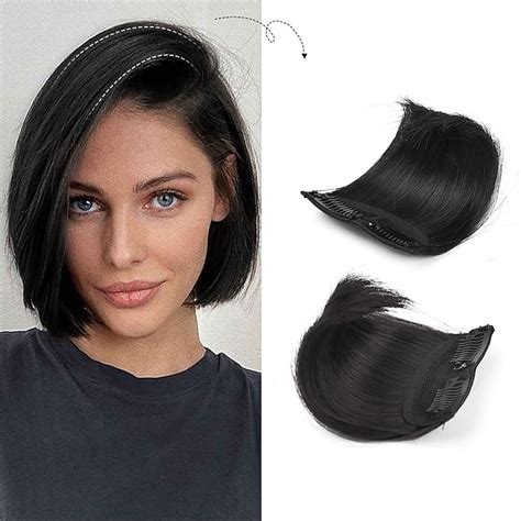 2er-Pack 10,2 cm kurze, dicke Haarteile für zusätzliches Haarvolumen ...