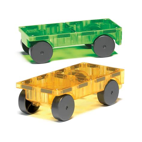 Magnatiles 100 pcs + 2 Cars Combo — Toycra