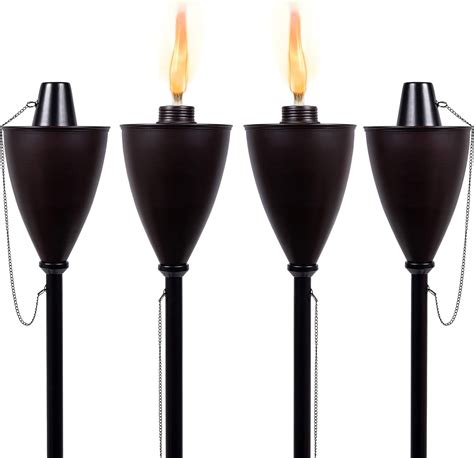 ANHXN Outdoor Torches - Durable Construction, Modern Design, Weather ...