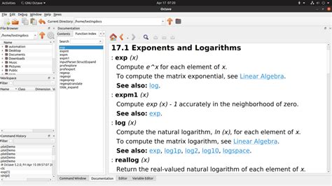 Image result for Octave Function Examples