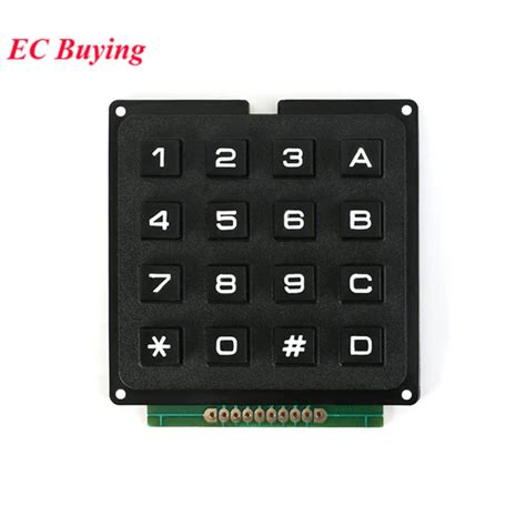 Image result for 16 Key Number Pad Arduino