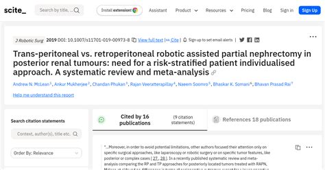 Image result for Retroperitoneal Approach Nephrectomy