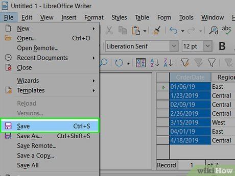 LibreOffice Using Spreadsheet as Database 的图像结果