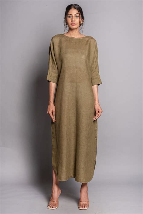 Linen Maxi Dress, Linen Dress, Plus Size Linen Clothing for Women, Plus ...