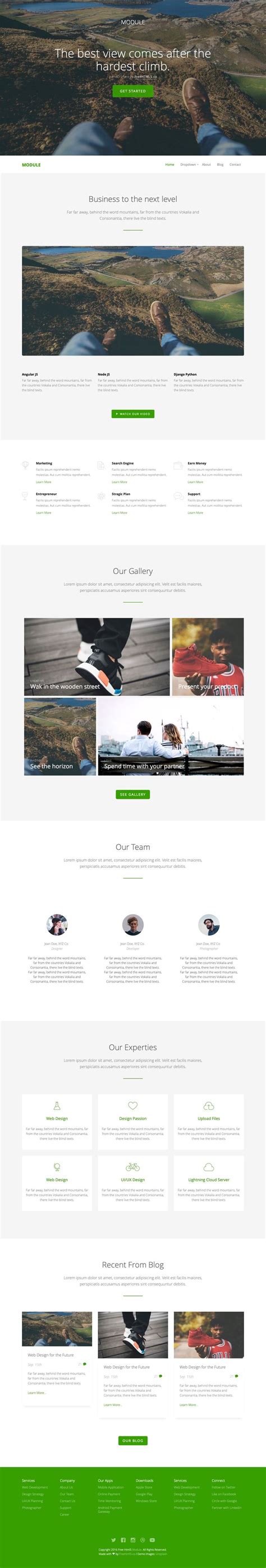 Image result for HTML CSS Template