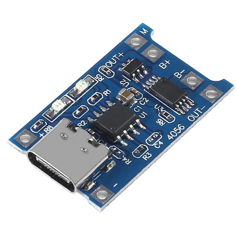 LiPo charging IC board TP4056 USB C rechargeable battery mod | ZedLabz