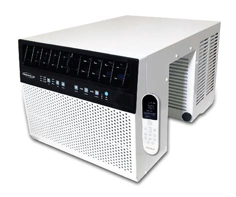 Soleus AC 8000 BTU Saddle Window Air Conditioner with Electronic ...