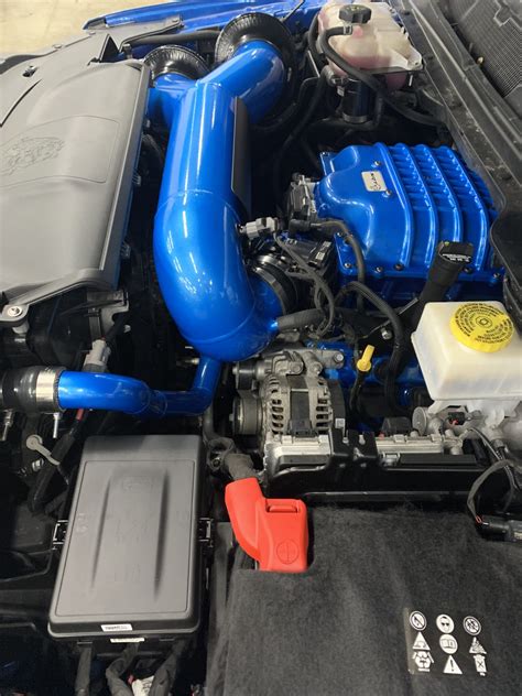 Hellcat Blower Lid Powdercoating - JMB Performance & Powdercoat