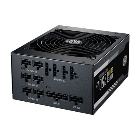 Buy CoolerMaster MWE 1250 V2 Gold | 1250 Watt 80 Plus Gold PSU ...
