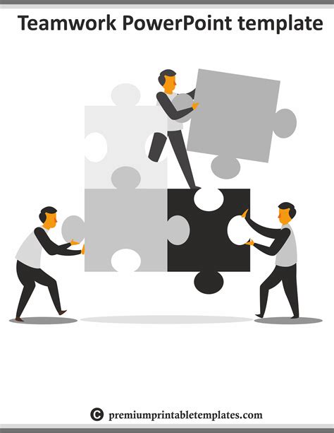 Teamwork PowerPoint Presentation 的图像结果