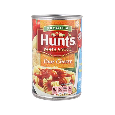 Hunts Pasta Sauce Four Cheese 680 g Online at Best Price | Lulu Qatar