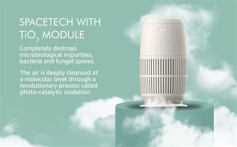 Havells Studio Meditate AP250 Pearl Air Purifier for Home| AQI Display ...