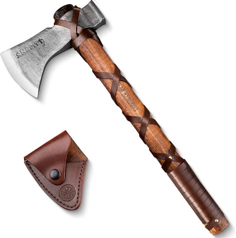 Buy NEDFOSS 16 inch Viking Tomahawk Axe, Sharp Bearded Axe, Nordic ...