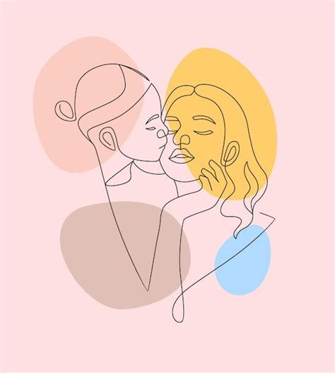 Minimalistyczna grafika z matką i córką na dzień matki! | Wektor Premium