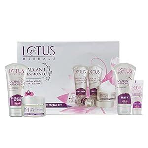 Lotus Herbals Radiant Diamond Cellular Radiance 5 In 1 Facial Kit ...