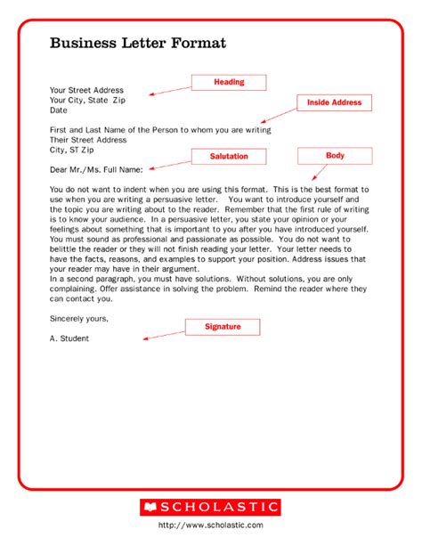 Business Letter Examples to Download