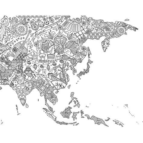 Color Your Own World Map 的图像结果