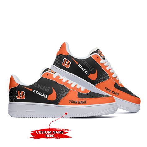 Cincinnati Bengals Personalized Air Force Shoes BG292 - Hearthtops Store