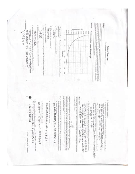 Image result for Rate of Reaction Example