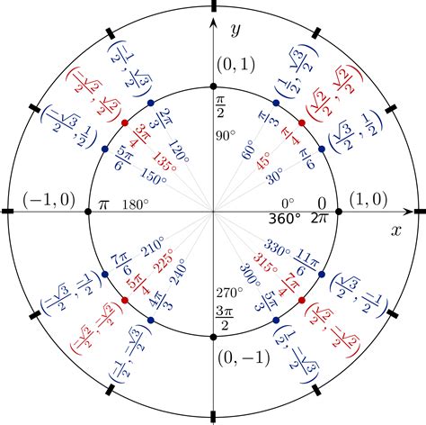 The Best 30 Full Unit Circle Filled Out - bernwaernis