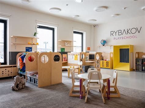 Rybakov Playschool | CHEBURDESIGN | Design studio, Playschool, Design