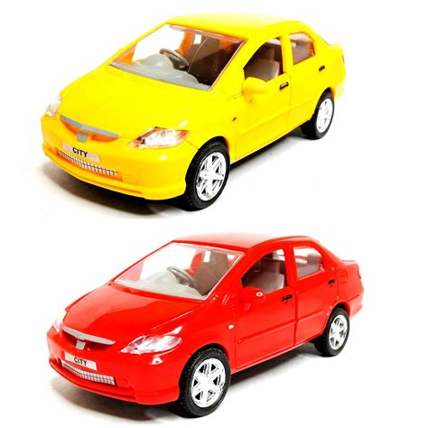 Mukku Magic All New Honda City Car Combo Toys for Boys & Girl Pull Back ...