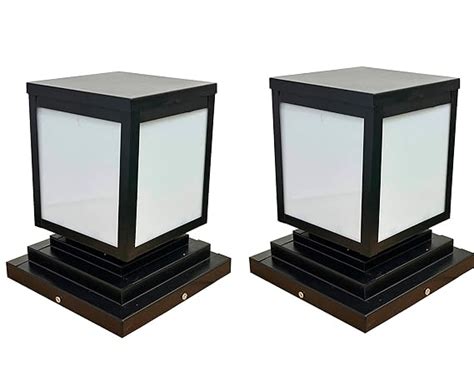 Lyse Décor Metal Decorative Outdoor Gate Light, Gate Lamps. Boundary ...