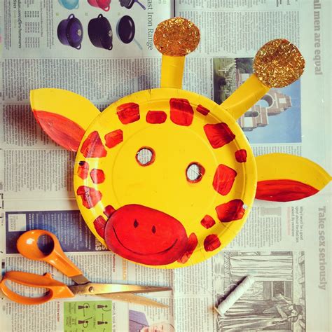 Image result for How to Make a Mask Using a Plate for Pattern