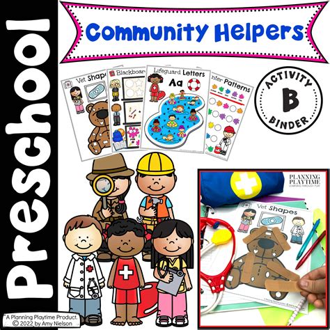 Community Helpers Worksheets - Planning Playtime