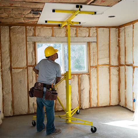 Image result for Using a Drywall Lift for Ceiling