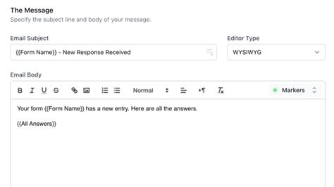 Image result for Google Form Email Collection Notification Template