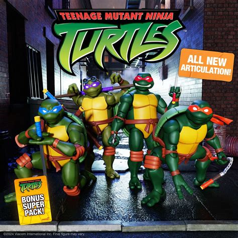 Return to 2003 with Donatello and Super7’s New Wave of TMNT Figures