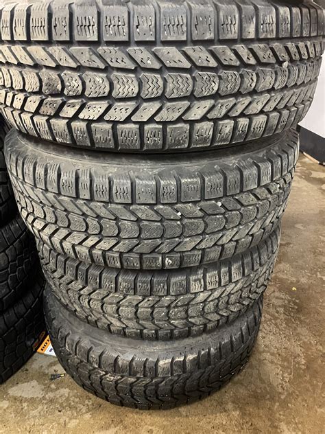 275/70r18 Firestone snow tires on ford f150 rims – Used tires brantford ...