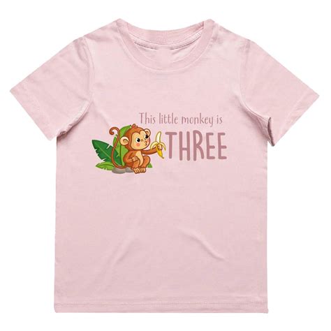 One Little Monkey | 3rd Birthday T-Shirts & Outfits Australia – Bespoke ...