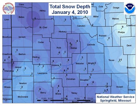 Snowfall - January 2nd-3rd, 2010