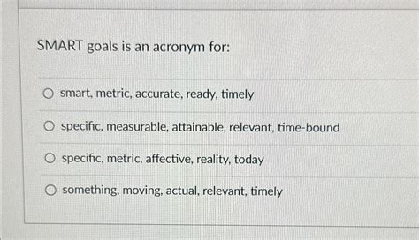 Image result for Smart Acronym Specific Measurable