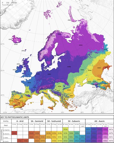 Climate Zones Of Europe