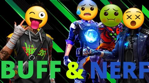 List Of All Character Changes In Free Fire OB30: Chrono Is Almost ...